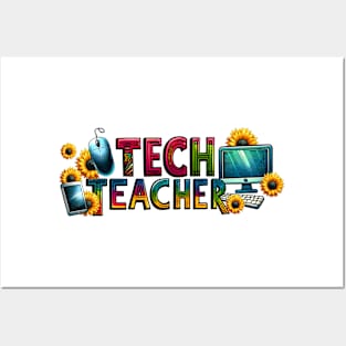 tech teacher Posters and Art